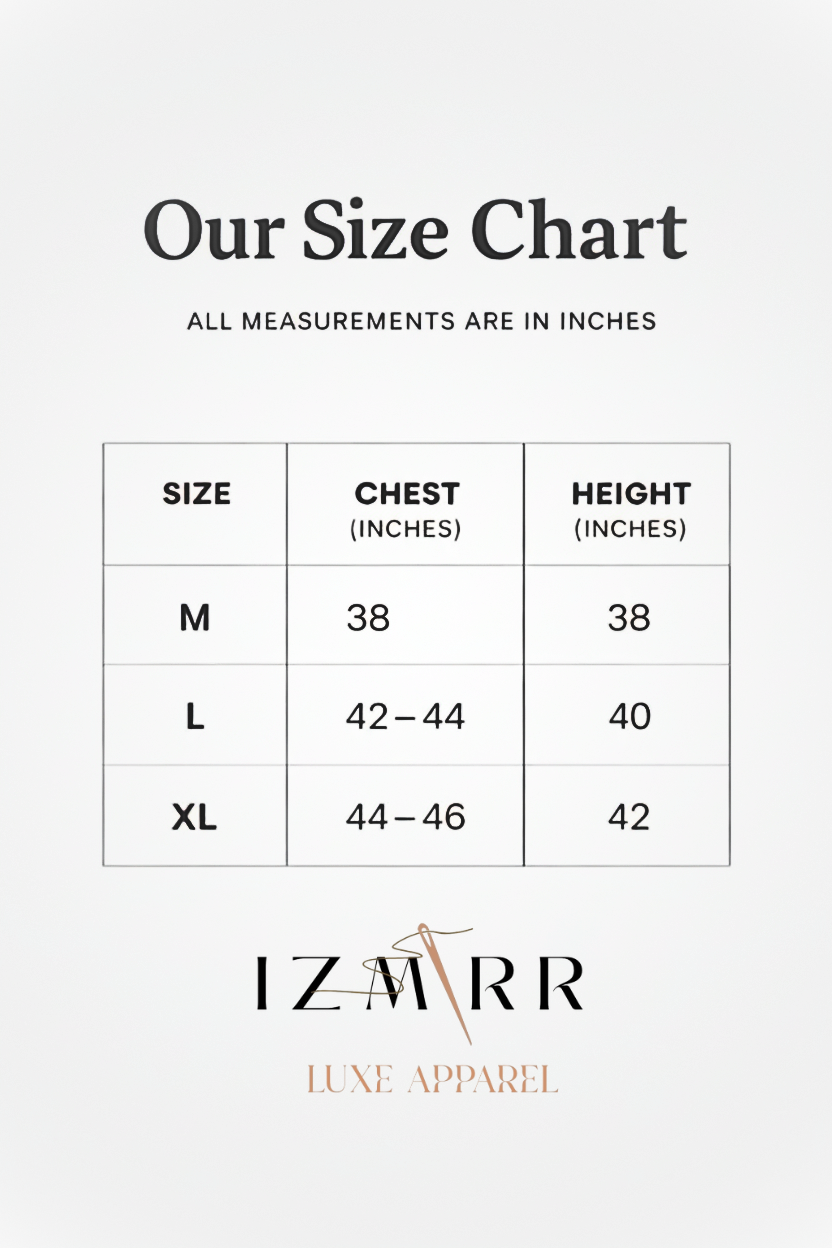 Premium Embroidered Panjabi for Men (ashes)